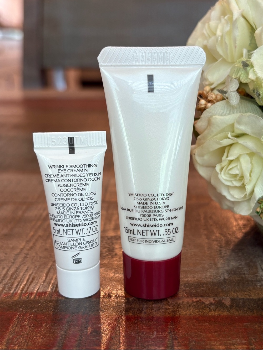 New SHISEIDO Benefiance EYE CREAM & Clarifying CLEANSING FOAM Minis! - Picture 2 of 6